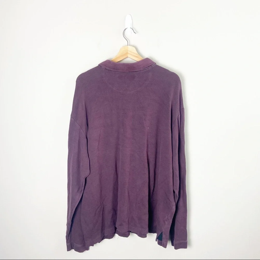 Tommy Bahama Vintage 90's Silk Blend Long Sleeve - Picture 4 of 5